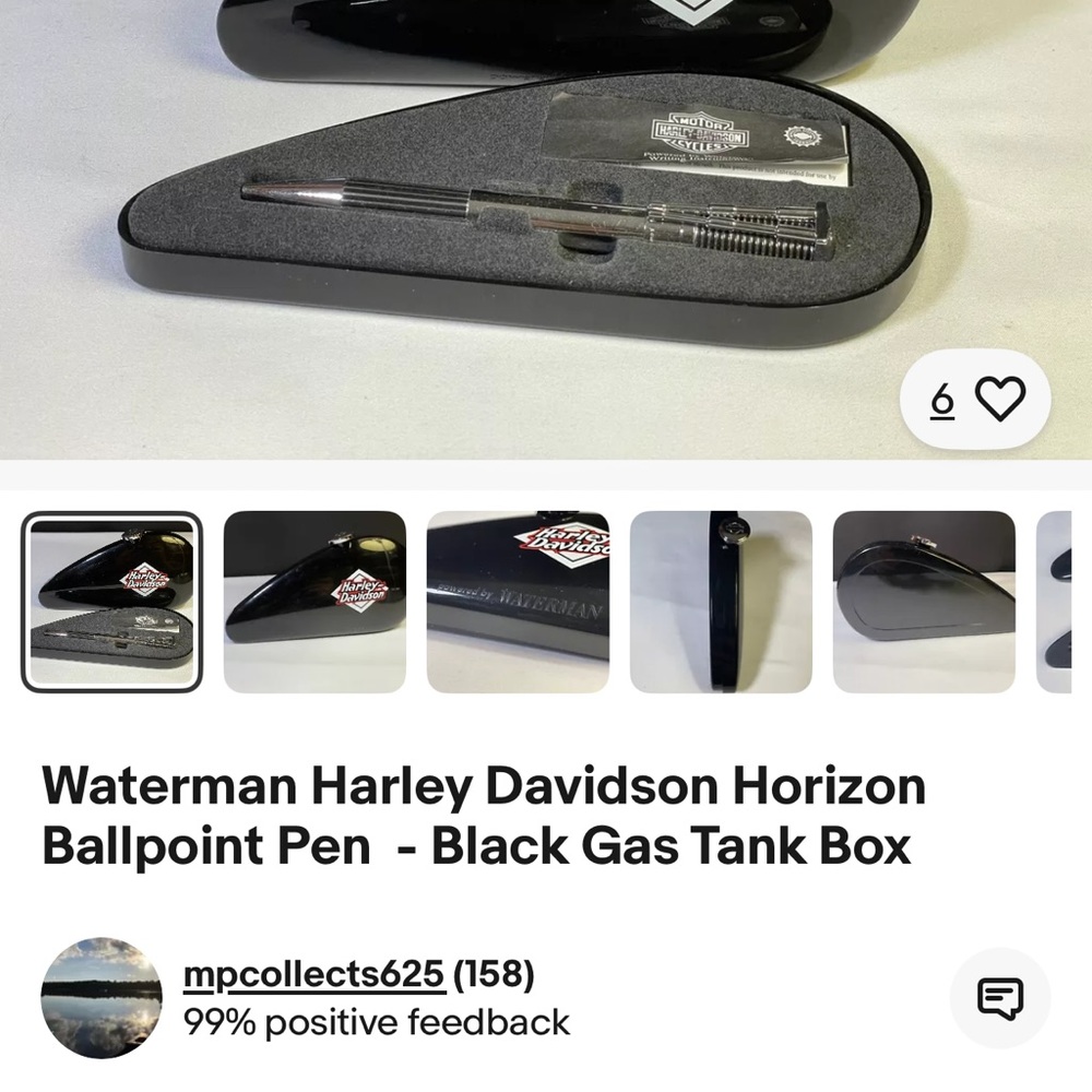 Harley-Davidson Black Horizon Ballpoint Pen